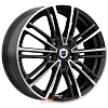 Диски K&K Эрфурт 7x17 5*112 ET40 DIA57.1 Алмаз черный Литой