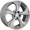 Диски Khomen KHW 1724 7x17 5*114.3 ET37 DIA66.6 F-Silver Литой