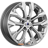 Диски K&K Морейн 6.5x17 5*100 ET45 DIA67.1 Дарк платинум Литой