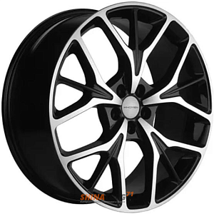 Диски Khomen KHW 2012 8x20 5*108 ET47 DIA60.1 Black-FP Литой