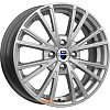 Диски K&K Меандр 6x16 4*100 ET41 DIA60.1 Сильвер Литой