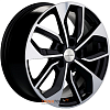 Диски Khomen KHW 1703 7x17 5*112 ET46 DIA66.6 Black-FP Литой