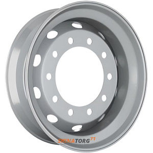 Диски Steger STG4407 11.75x22.5 10*335 ET135 DIA281 Silver Штампованный