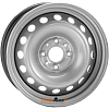 Диски Trebl 52A35D 5.5x13 4*100 ET35 DIA57.1 Silver Штампованный