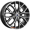 Диски K&K Лилиом 6x16 4*114.3 ET40 DIA67.1 Алмаз черный Литой