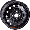 Диски Trebl X40923 6x15 4*100 ET46 DIA54.1 Black Штампованный