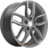 Диски Khomen KHW 1708 6.5x17 5*114.3 ET37 DIA66.6 F-Silver Литой