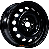 Диски Trebl 64A49A 6x15 4*100 ET49 DIA56.6 Black Штампованный