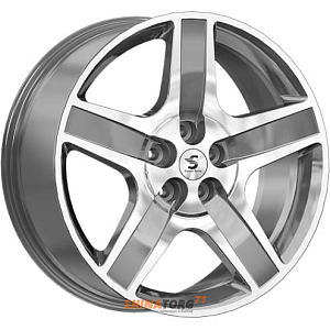 Диски K&K КР008 8.5x20 5*114.3 ET43 DIA67.1 Diamond gloss graphite Литой