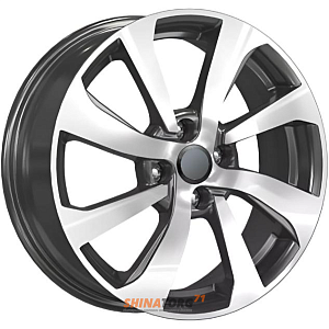 Диски K&K KC893 6x16 4*100 ET49 DIA54.1 Алмаз черный Литой