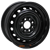 Диски Eurodisk 64A40C 6x15 4*100 ET40 DIA60.1 Black Штампованный