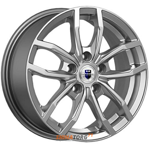 Диски K&K Фрост 6.5x15 5*108 ET42 DIA67.1 Дарк платинум Литой