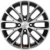 Диски Khomen KHW 1506 6x15 4*100 ET37 DIA60.1 Black-FP Литой
