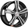 Диски X'trike X-112 6.5x16 5*108 ET38 DIA67.1 BKFP Литой
