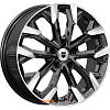 Диски K&K Морейн 6.5x17 5*105 ET38 DIA56.6 Алмаз черный Литой