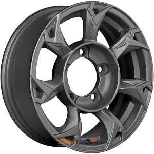 Диски Khomen KHW 1505 5.5x15 5*139.7 ET5 DIA98.5 Gray Литой