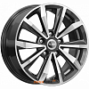Диски K&K КС974 6.5x16 5*112 ET43 DIA57.1 Алмаз черный Литой