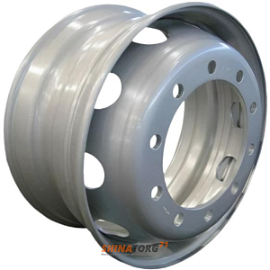 Диски Steger STG4413 8.25x22.5 10*335 ET169 DIA281 Silver Штампованный