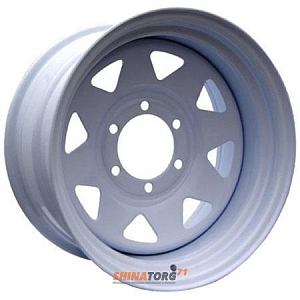 Диски IKON MG84 7x16 6*139.7 ET10 DIA110.5 White Штампованный