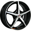 Диски Alcasta M56 6x15 4*100 ET50 DIA60.1 BKF Литой