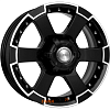 Диски K&K M56 7x16 6*139.7 ET20 DIA67.1 Алмаз черный Литой