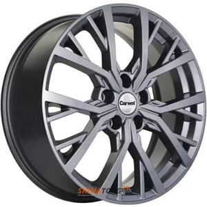 Диски Carwel Тур 7x18 5*114.3 ET48.5 DIA67.1 BL Литой