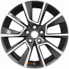 Диски Khomen KHW 1802 7x18 5*114.3 ET35 DIA60.1 Black-FP Литой