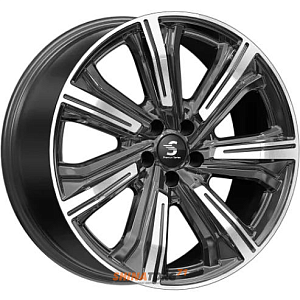 Диски K&K Kleemann 8.5x20 5*112 ET28 DIA66.6 Алмаз черный Литой