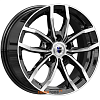 Диски K&K Фрост 6.5x15 5*112 ET50 DIA57.1 Алмаз черный Литой