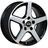 Диски Alcasta M62 6.5x16 5*110 ET38 DIA65.1 BKF Литой
