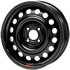 Диски Magnetto 16017 6.5x16 4*100 ET50 DIA60.1 Black Штампованный